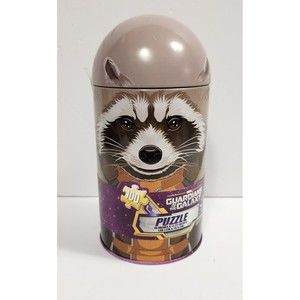 New Marvel Guardians of the Galaxy Rocket Raccoon Puzzle & Keepsake Tin